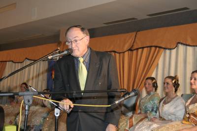 Les falles de Burriana retran l'homenatge faller a Francisco Ferrandis,