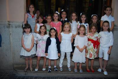 El Club 53 nombra a su corte infantil.