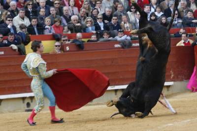 Pepín Liria se lleva la única oreja de la tarde