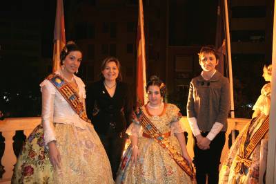 Andrea y Candela, protagonistas de la Crida de las Fallas de la Vall d´Uixó