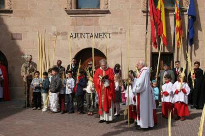Vilafamés: Vilafamés celebró el Domingo de Ramos