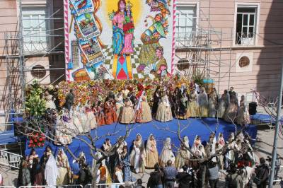 La ciudad se vuelca en la Ofrenda a la Mare de Déu de la Misericòrdia.