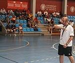 El baloncesto de Burriana entrena con Víctor Rubio