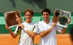 Andrés Artuñedo (CT Uxó)  se adjudica el cuadro de dobles de Roland Garros junior