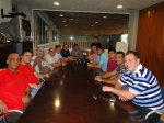 Los entrenadores del Club Fútbol Sala Burriana se reunieron el pasado viernes