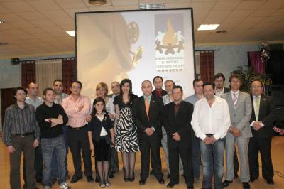 Los artistas falleros celebraron su fiesta anual.