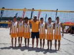La Comunitat Valenciana sub 17, con jugadores del UBE L\'Illa Grau y el CV Mediterráneo, subcampeona de España