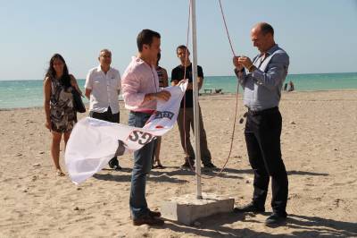 Las playas de Nules consiguen las banderas de Qualitur
