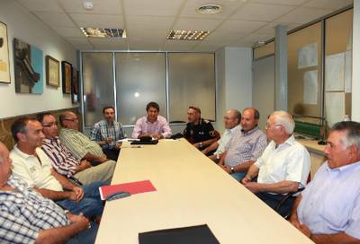 La Guardería Rural aumentará vigilancia en los huertos de Castellón