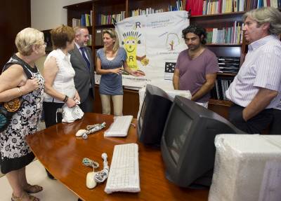 La Diputación colaborará para reutilizar equipos informáticos en Altura