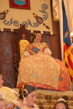 Burriana exalta a Beatriz González Olivas, como reina fallera 2008.