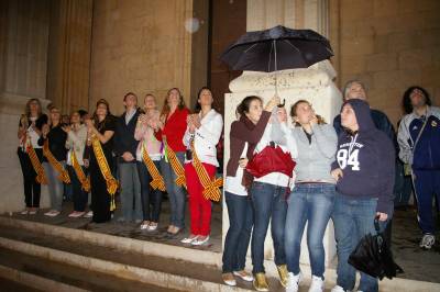 Lluvia hasta el castillo final