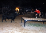 También toros embolados en la fiestas del Carmen