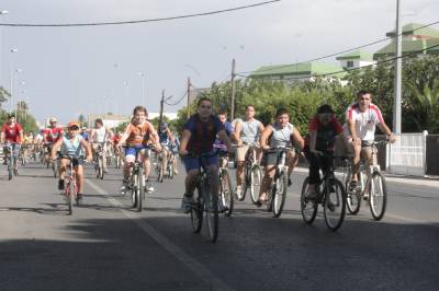 Las bicicletas tomaron la ciudad.