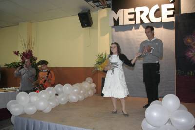 La Mercè proclamó a su fallera mayor infantil.