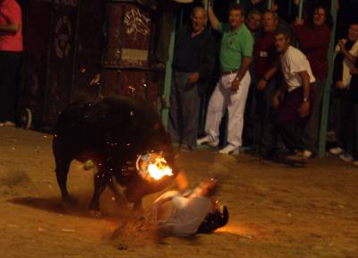 El primer herido de las fiestas