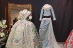 Blanco hielo y Azul sajonia, los colores escogidos por las Reinas Falleras 2016 para sus trajes