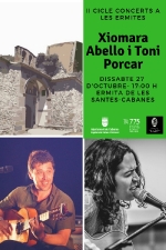 Demà concert ermita de les Santes, II cicle concerts a les ermites