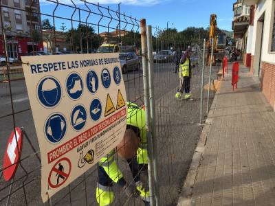Comencen els treballs de renovació de les clavegueres de l'avinguda Sant Josep Obrer