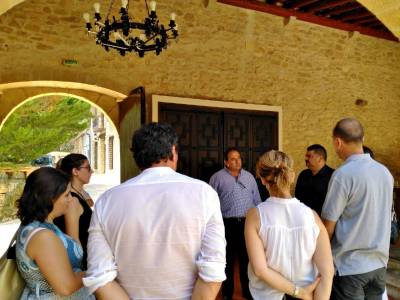 GAL Maestrat-Plana Alta Leader y el FEDETCAS reciben una visita de representantes de Rumanía