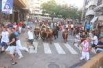 Los toros de Germn Vidal abrel el captulo de los encierros de Les Penyes en Festes 2018