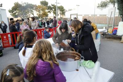 Els escolars de Vilafamés celebren Sant Antoni