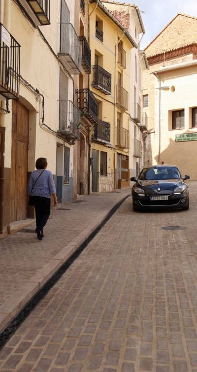El Ayuntamiento abre al tráfico la plaza de la Sinagoga de Onda