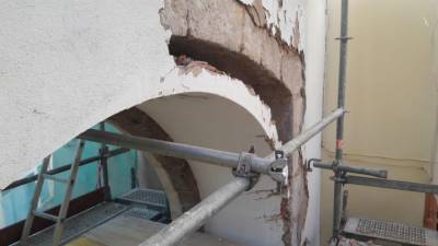 Conselleria restaura el portalet de les Parres