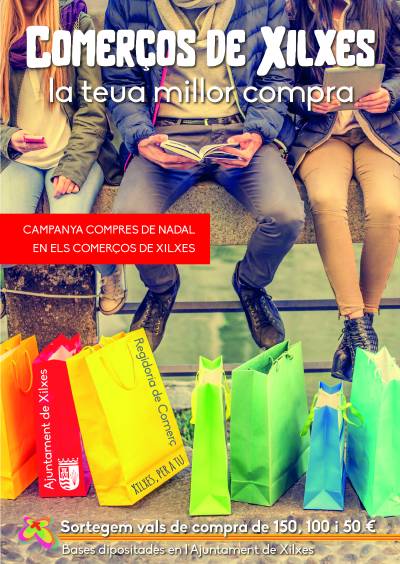 Xilxes impulsa una campaña que premia las compras navideñas en los comercios locales