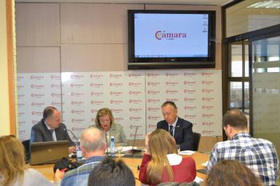 Acto presentación del balance de actividades de la cámara de comercio