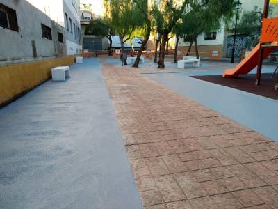 Almenara millora el parc infantil de Sant Marcos