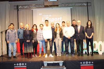 La Regidoria d'Esports celebra per primera vegada la gala d'esports per a homenatjar els clubs i esportistes ms destacats del municipi