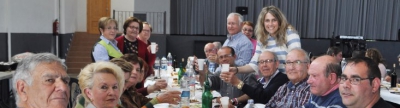 Los jubilados de Vall d'Alba celebraron la tradicional Matanza del Cerdo