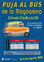El Ayuntamiento de la Vall d'Uixó habilita el servicio especial de autobús a la Magdalena este sábado 