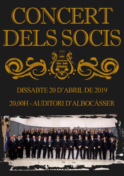 Concert dels Socis de l’Associació Musical Santa Cecília d'Albocàsser
