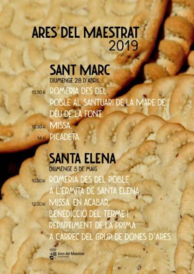 Ares prepara les romeries de Sant Marc i Santa Elena