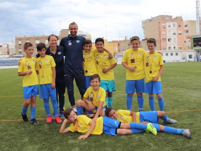 El equipo Alevín del CF Football Pro Burriana finaliza como subcampeón de Liga