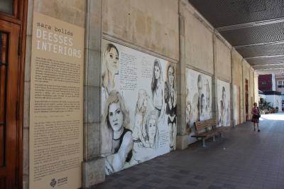 Cultura inaugura l?exposició ?Deesses interiors? al Mercat Central