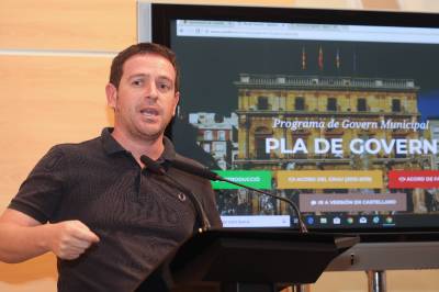 Garcia presenta el panell de seguiment dels 250 compromisos de l'Acord de Fadrell
