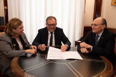 La Diputació signa un conveni amb la Cambra de Comerç per a col·laborar amb l'organització de Qualicer