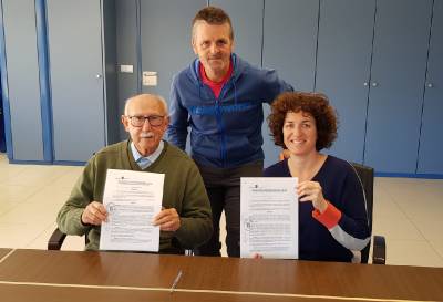 L'Ajuntament d'Almenara y el Club Almenara Atltic signen el conveni de collaboraci anual