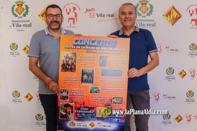 La Oreja de Van Gogh, Dani Fernández y el 40º aniversario de la Coral Sant Jaume, apuestas musicales de la Virgen de Gracia