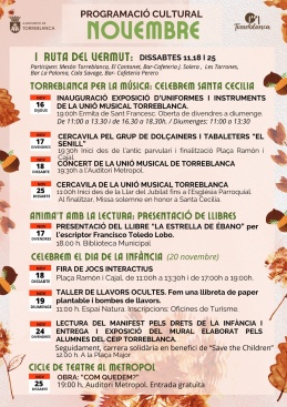 El Ayuntamiento de Torreblanca programa una quincena de actividades culturales y de ocio para dinamizar el pueblo