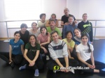 Nikita Anischchenko imparte una clase magistral de danza contempornea