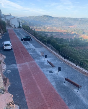 Finalizan las obras del aparcamiento para residentes en Vilafams