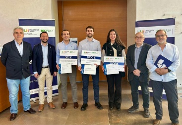 Premiados por innovacin en sostenibilidad en los premios TFG y TFM 2023 de la Ctedra Reciplasa-UJI