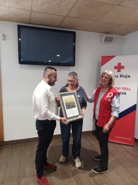 Reconocimiento al voluntariado de Creu Roja Vila-real con la presencia del alcalde Jos Benlloch