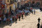 Los actos taurinos del sábado seis de las fiestas de Sant Vicent de La Vall dos heridos más.