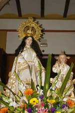 La iglesia organizó la Serenata a la Virgen del Niño Perdido